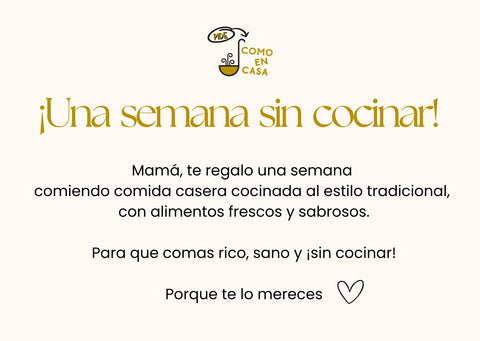 TARJETA REGALO