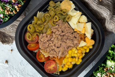 Ensalada de pasta con atún (350g)
