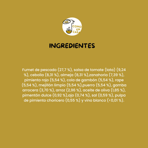 SOPA DE PESCADO  (300g)