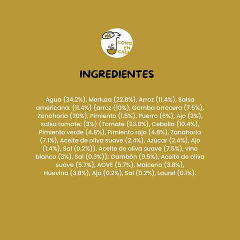 Albóndigas de merluza con arroz (350g)
