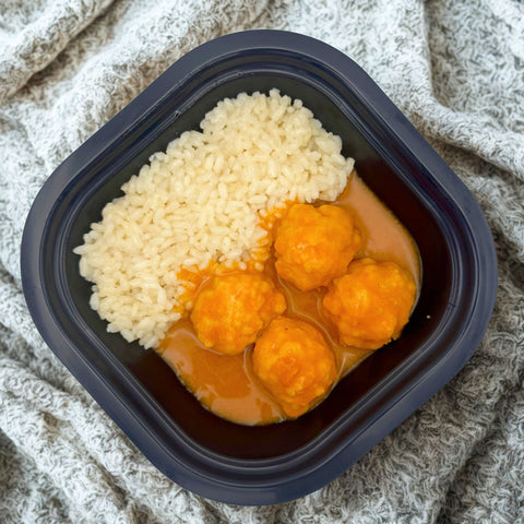 Albóndigas de merluza con arroz (350g)