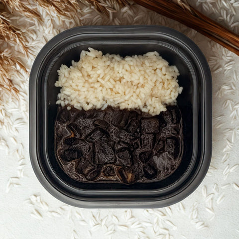 Calamar en su tinta con arroz (350g)