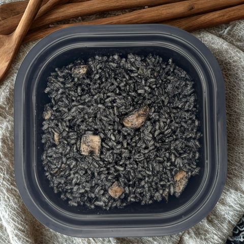 Arroz negro con calamar (350g)
