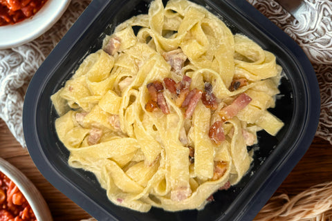 Fettuchini a la carbonara (350g)