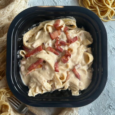 Fettuchini a la carbonara (350g)
