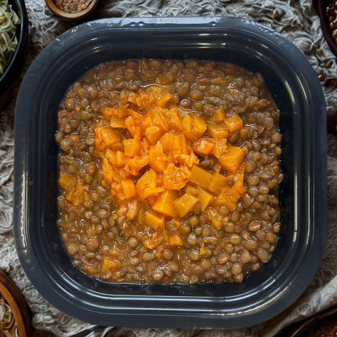 Lentejas con calabaza (350g)