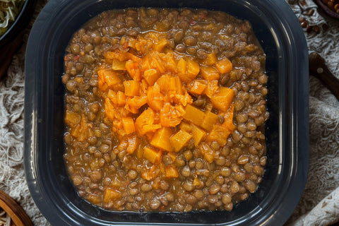 Lentejas con calabaza (350g)