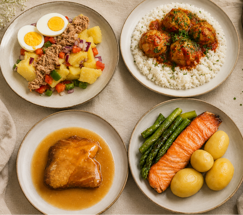 Pack ahorro platos comida casera