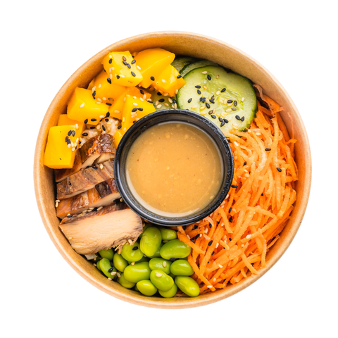 Tropical Chicken Poke