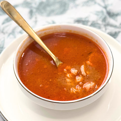 SOPA DE PESCADO navidad